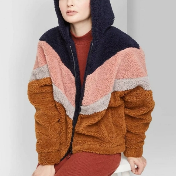 Wild Fable Faux jacket with Zip - Picture 3 of 5